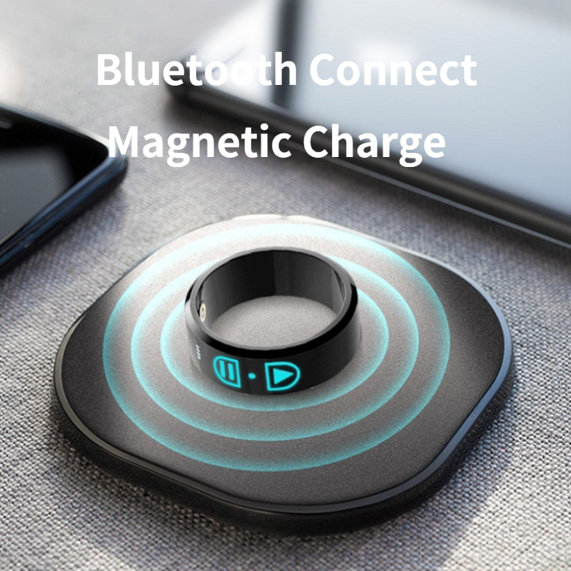 Smart Ring Heart Rate Blood Oxygen Detection Bluetooth Connection